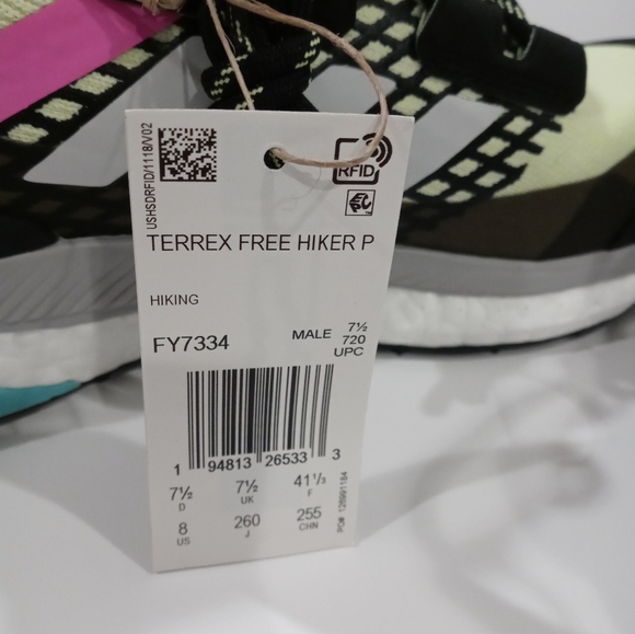 Adidas Terrex Free Hiker P Mens size 8 - Picture 8 of 8
